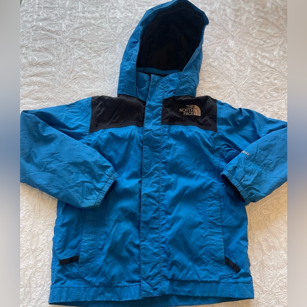 The North Face Kids Bright Blue Raincoat (Play Condition) Bright Blue Sz XS (6)